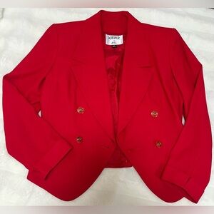 Kasper Scarlet Blazer